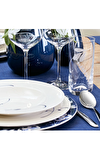 Resim Old Luxembourg Brindille Blue Blanc Çukur Tabak 24 cm