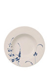 Resim Old Luxembourg Brindille Blue Blanc Çukur Tabak 24 cm