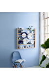 Resim Old Luxembourg Brindille Blue Blanc Çukur Tabak 24 cm