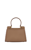 Resim Bej Deri El Çantası