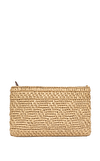 Resim Camel Marka Logolu Hasır Clutch