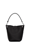 Resim Le Roseau Siyah Bucket Çanta XS