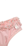 Resim Pembe Çiçek Desenli Bikini Set
