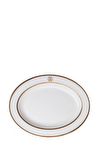 Resim Silk Gold Oval/Servis Meze Tabağı 23 cm