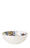 Resim Amazonia Tropik Desenli Servis Kasesi 23 cm