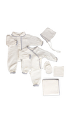 Resim Ekru Müslin Yeni Doğan Seti