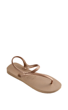 Resim Pembe Flash Urban Rose Gold Parmak Arası Kadın Terlik