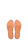 Resim Mercan Slim Point Rose Gum Parmak Arası Kadın Terlik