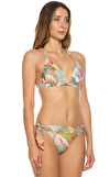 Resim Çok Renkli Karışık Desenli Normal Bel Bikini Üstü