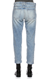 Resim Buz Mavisi Pamuk Jean Pantolon