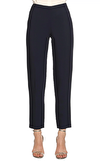 Resim Lacivert Dar Paça Pantolon