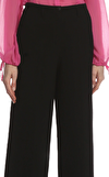 Resim Siyah Geniş Paça Pantolon