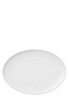 Resim Loft White Oval Servis Tabağı 34 cm