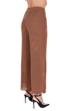 Resim Kahverengi İspanyol Paça Pantolon