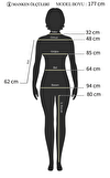 Resim Koyu Kahverengi İspanyol Paça Pamuklu Trousers