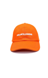 Resim Turuncu Pamuk Logo Detaylı Şapka
