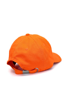 Resim Turuncu Pamuk Logo Detaylı Şapka
