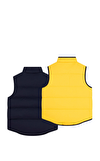 Resim Çift Taraflı İki Renkli Kolsuz Çocuk Şişme Yelek