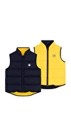 Resim Çift Taraflı İki Renkli Kolsuz Çocuk Şişme Yelek