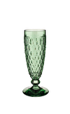 Resim Boston Yeşil Kristal Şampanya Kadehi