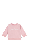Resim Petit Bateau Nakışlı Pamuklu Bebek Sweatshirt
