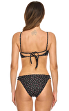 Resim Çok Renkli Çiçek Desenli Bikini Üstü