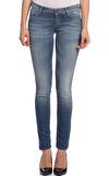 Resim Denim Pamuklu Denim Pantolon