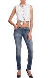 Resim Denim Pamuklu Denim Pantolon