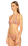 Resim Mercan Yıldız Desenli Bikini Üstü