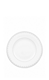 Resim White Lace Düz Tabak 22cm