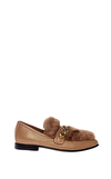 Resim Camel Deri Loafer