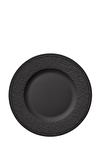 Resim Manufacture Rock Siyah Yemek Tabağı 27 cm