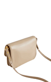 Resim Wxb-Kkaysa-Polished Small Leather Crossbody Bag