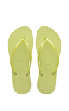 Resim Yeşil Slim Matcha Green Parmak Arası Kadın Terlik