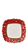 Resim Toy's Delight Yılbaşı Kare Düz Tabak 28 cm