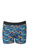 Resim Çok Renkli Karışık Desenli Normal Bel Pamuklu Boxer