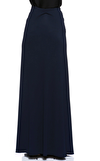 Resim Lacivert Yüksek Bel Maksi Etek