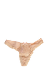 Resim Nude Dantel İşlemeli Normal Bel Tanga