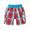 Resim Çok Renkli Ekoseli Şort