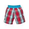 Resim Çok Renkli Ekoseli Şort