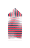 Resim Çok Renkli Çizgili Pamuk Unisex Banyo Havlusu