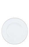 Resim Anmut Beyaz Platin Yemek Tabağı 27 cm