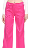 Resim Fuşya Bol Paça Pantolon