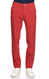Resim Kırmızı Pamuklu Pantolon