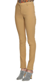 Resim Camel Dar Paça Pantolon
