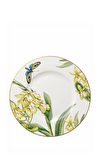 Resim Amazonia Anmut Tropik Desenli Pasta Tabağı 22 cm