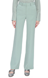 Resim Pastel Yeşili Geniş Paça Pantolon