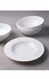 Resim Royal Beyaz Servis Kasesi 23 cm