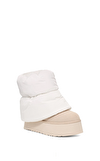 Resim Krem Süet Classic Mini Dipper Puffer Kadın Bot