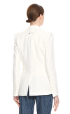 Resim Beyaz Uzun Kollu lı Ceket